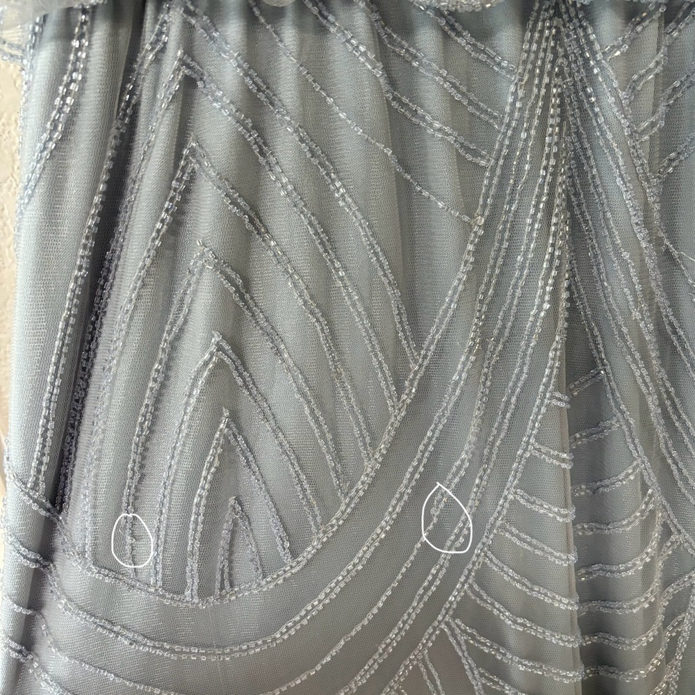 Revelry French Blue Gigi Beaded Dress Size XXL - Picture 11 of 11